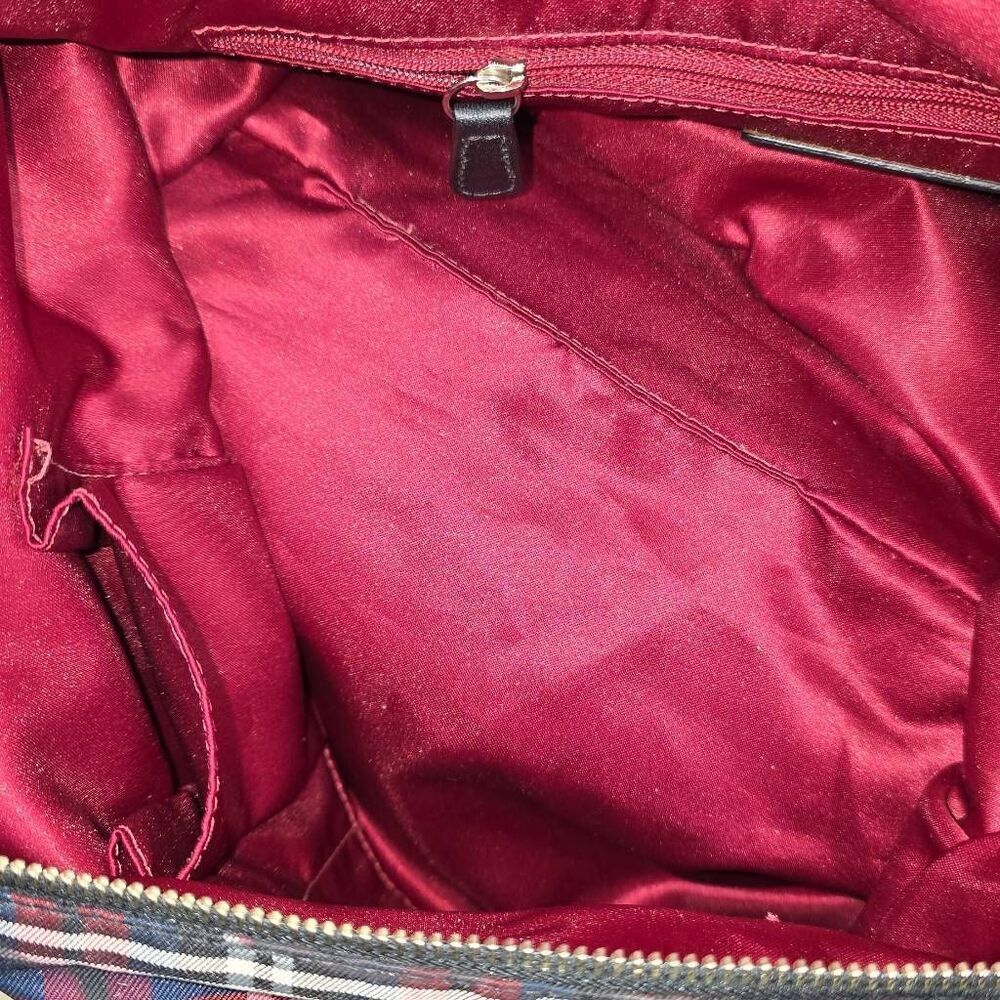 Coach Poppy Signature Tartan Glam Tote - Picture 14 of 16